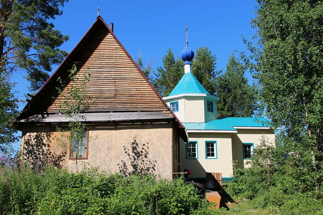 Церковь Серафима Саровского, Морово (Сыктывдинский район, Республика Коми). фасады, Вид с юга.