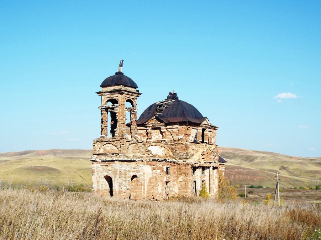 Церковь Михаила Архангела, Новомертовка, урочище (Северный район, Оренбургская область). фасады