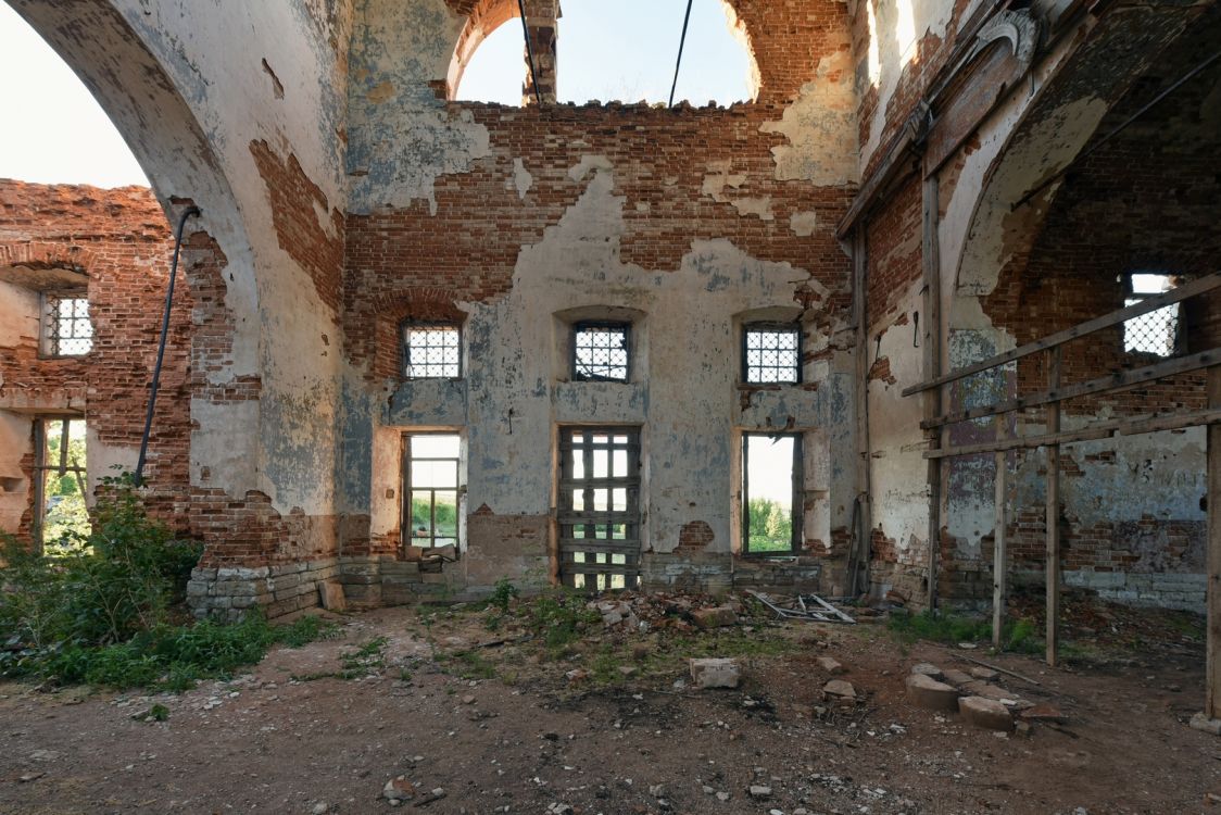 Церковь Михаила Архангела, Новомертовка, урочище (Северный район, Оренбургская область). интерьер и убранство, Северная сторона основного объема