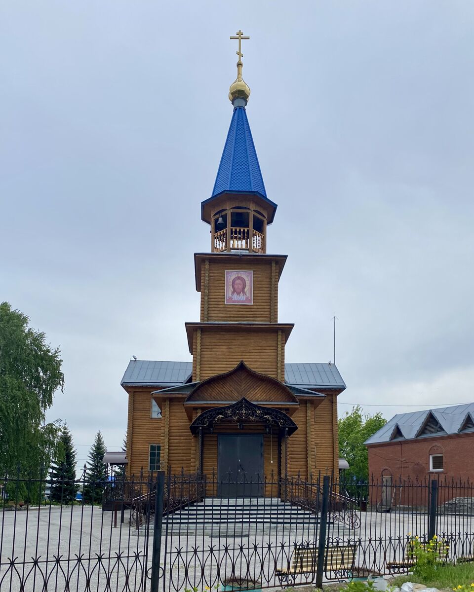Церковь Вознесения Господня (новая), Сузун (Сузунский район, Новосибирская область). фасады, Вид с запада