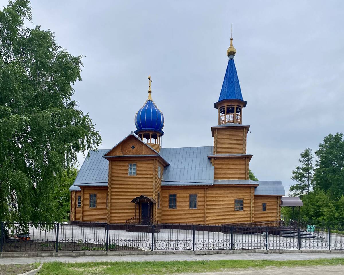 Церковь Вознесения Господня (новая), Сузун (Сузунский район, Новосибирская область). фасады, Северный фасад