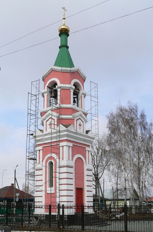 Церковь Алексия, митрополита Московского, Черепаново (Черепановский район, Новосибирская область). архитектурные детали, Колокольня при храме