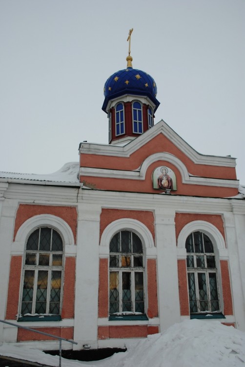 Черепаново. Церковь Алексия, митрополита Московского. архитектурные детали, Южная сторона фасада.