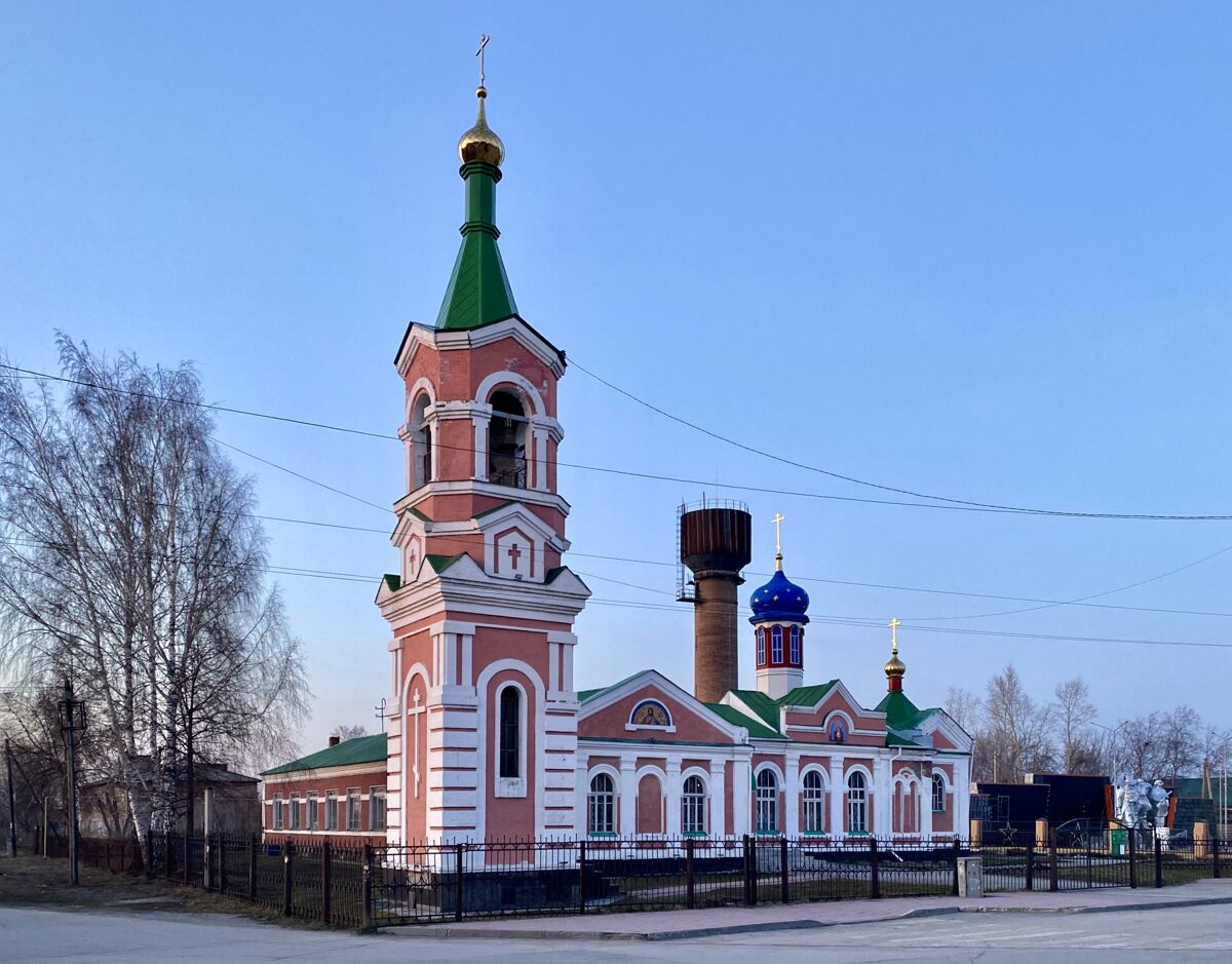 Церковь Алексия, митрополита Московского, Черепаново (Черепановский район, Новосибирская область). фасады, Вид с юго-запада