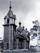 Церковь Серафима Саровского, Старое фото с сайта rodinoved.ru<br>, Турнаево, Болотнинский район, Новосибирская область