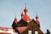 Церковь Серафима Саровского, Завершения основного объема<br>, Турнаево, Болотнинский район, Новосибирская область