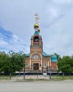 Кафедральный собор Андрея Первозванного, Вид с улицы Пархоменко<br>, Карасук, Карасукский район, Новосибирская область