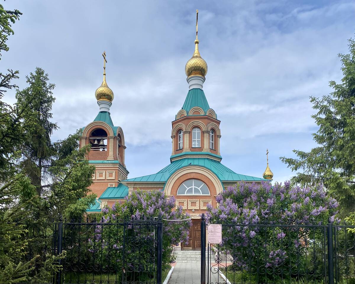 Кафедральный собор Андрея Первозванного, Карасук (Карасукский район, Новосибирская область). фасады, Южный фасад