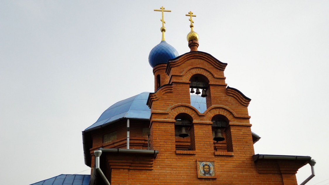 Мошково. Церковь Алексия, человека Божия. архитектурные детали, Колокольня храма, вид с запада