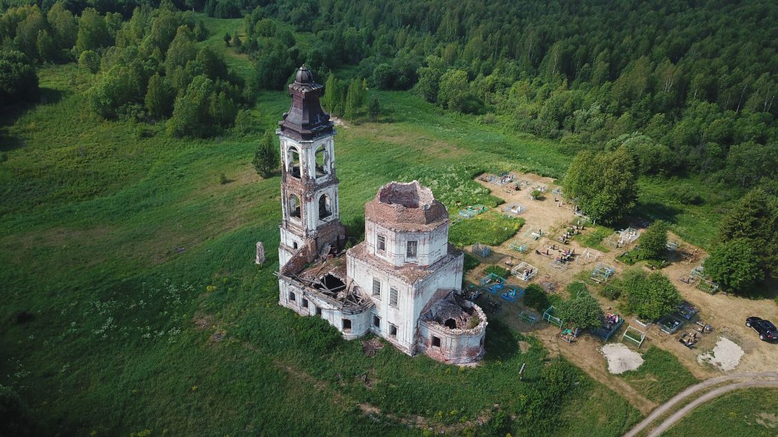 Церковь Троицы Живоначальной, Веретьево, урочище (Вещезерский погост) (Кирилловский район, Вологодская область). дополнительная информация