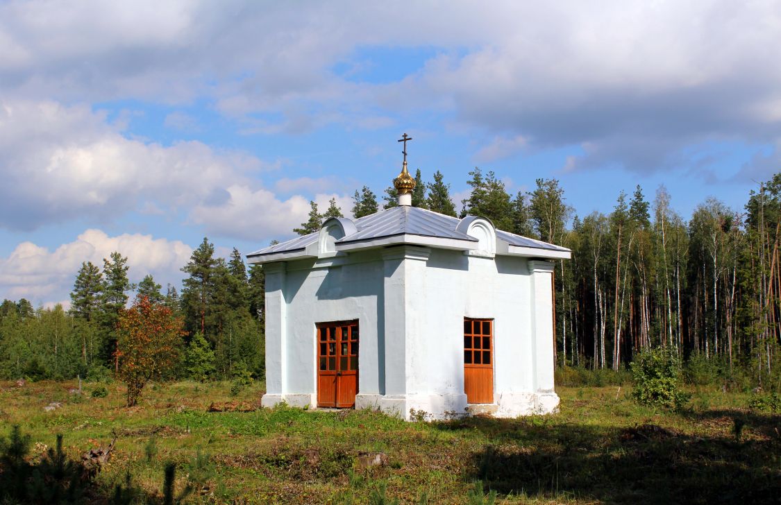 Часовня Никиты мученика при источнике, Новая (Орехово-Зуевский городской округ, Московская область). фасады