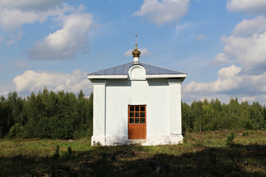Часовня Никиты мученика при источнике, Новая (Орехово-Зуевский городской округ, Московская область). фасады