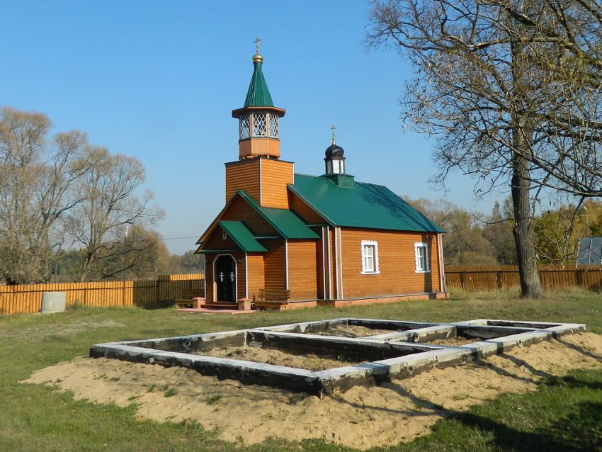 Беливо. Церковь Успения Пресвятой Богородицы. фасады