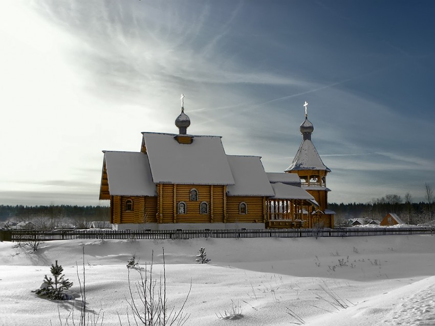 Церковь Покрова Пресвятой Богородицы, Молоково (Орехово-Зуевский городской округ, Московская область). фасады