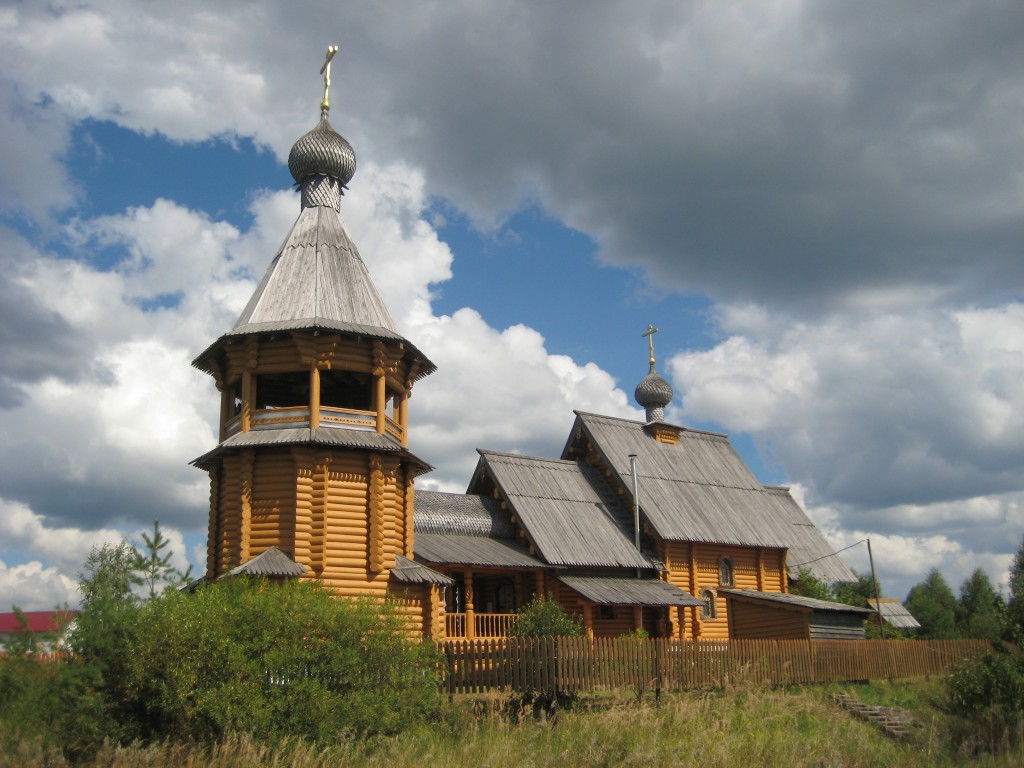 Молоково. Церковь Покрова Пресвятой Богородицы. фасады