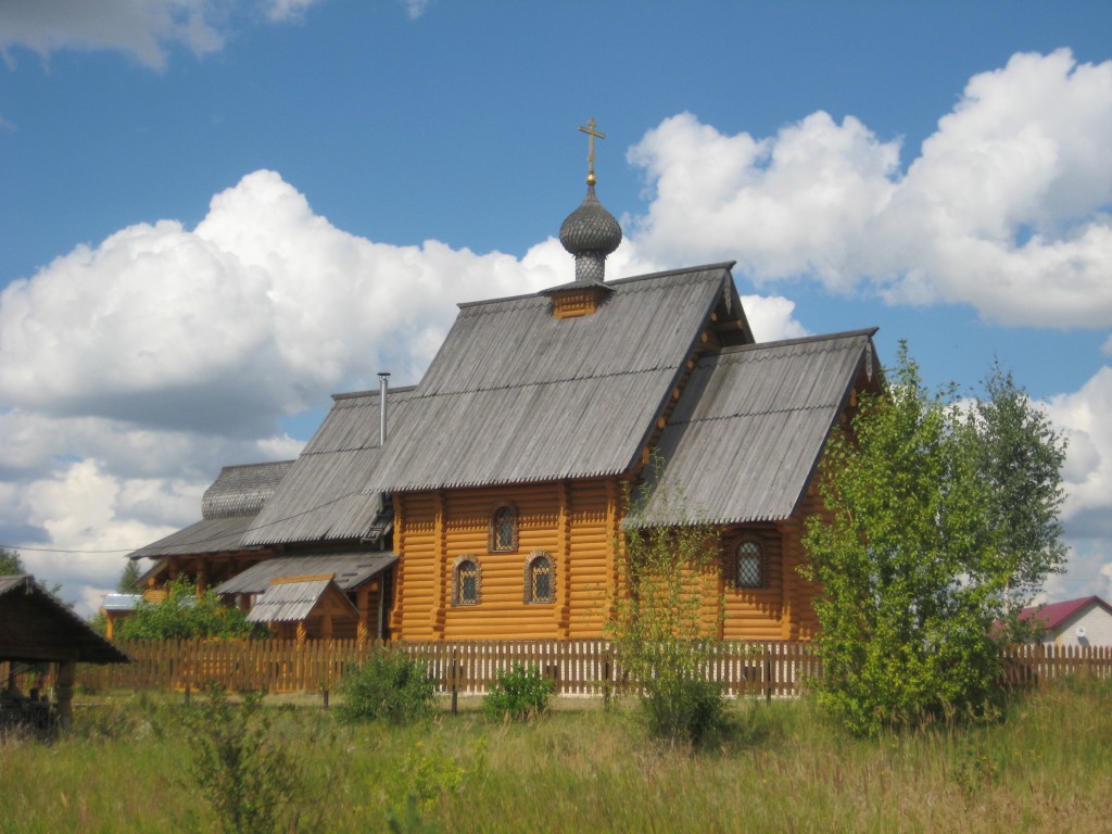 Молоково. Церковь Покрова Пресвятой Богородицы. фасады