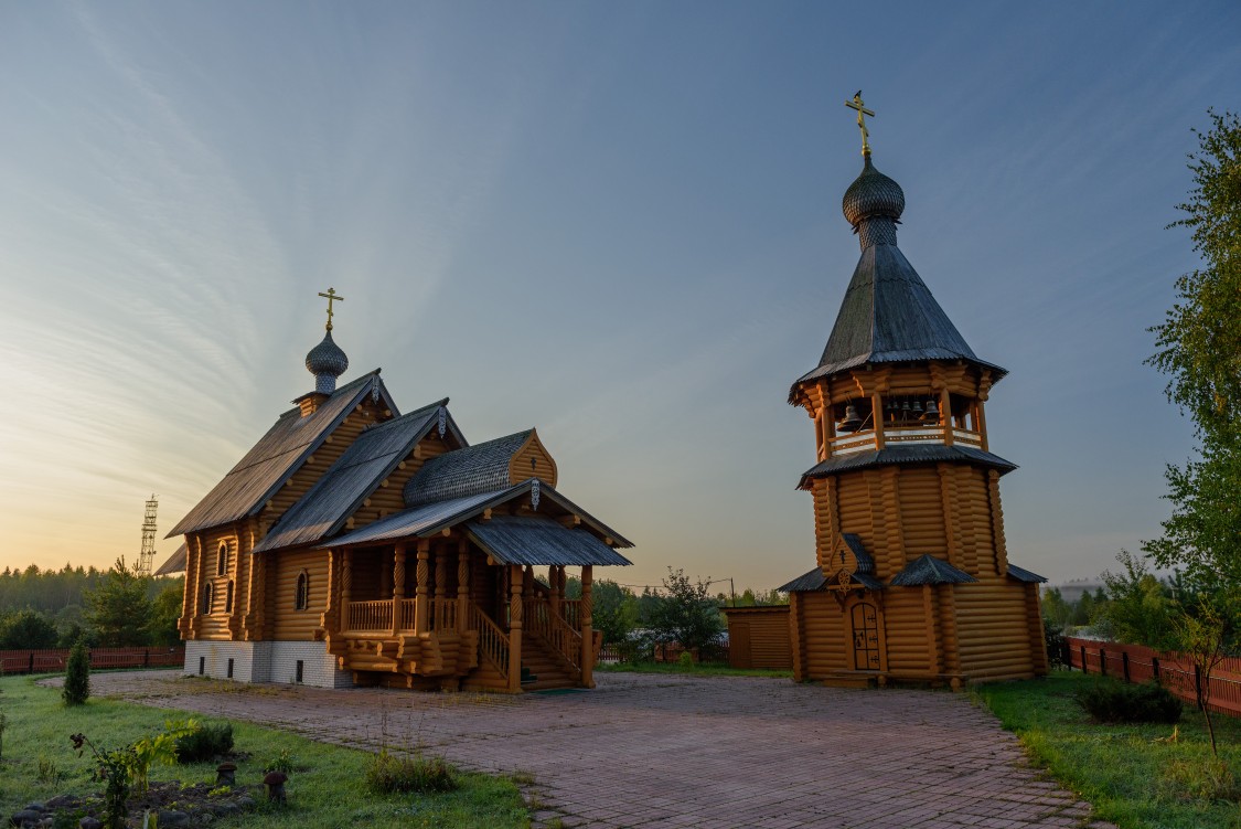 Церковь Покрова Пресвятой Богородицы, Молоково (Орехово-Зуевский городской округ, Московская область). фасады, Молоково. Церковь Покрова Пресвятой Богородицы
