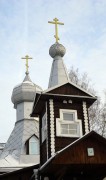 Церковь Иоанна Кронштадтского, Завершение храма. Вид с северо-запада<br>, Пашино, Новосибирск, город, Новосибирская область