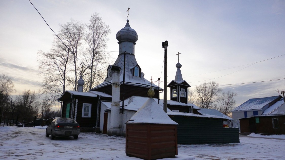 Пашино. Церковь Иоанна Кронштадтского. фасады, Вид с северо-востока