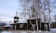 Церковь Иоанна Кронштадтского, Южный фасад храма, вид со двора<br>, Пашино, Новосибирск, город, Новосибирская область