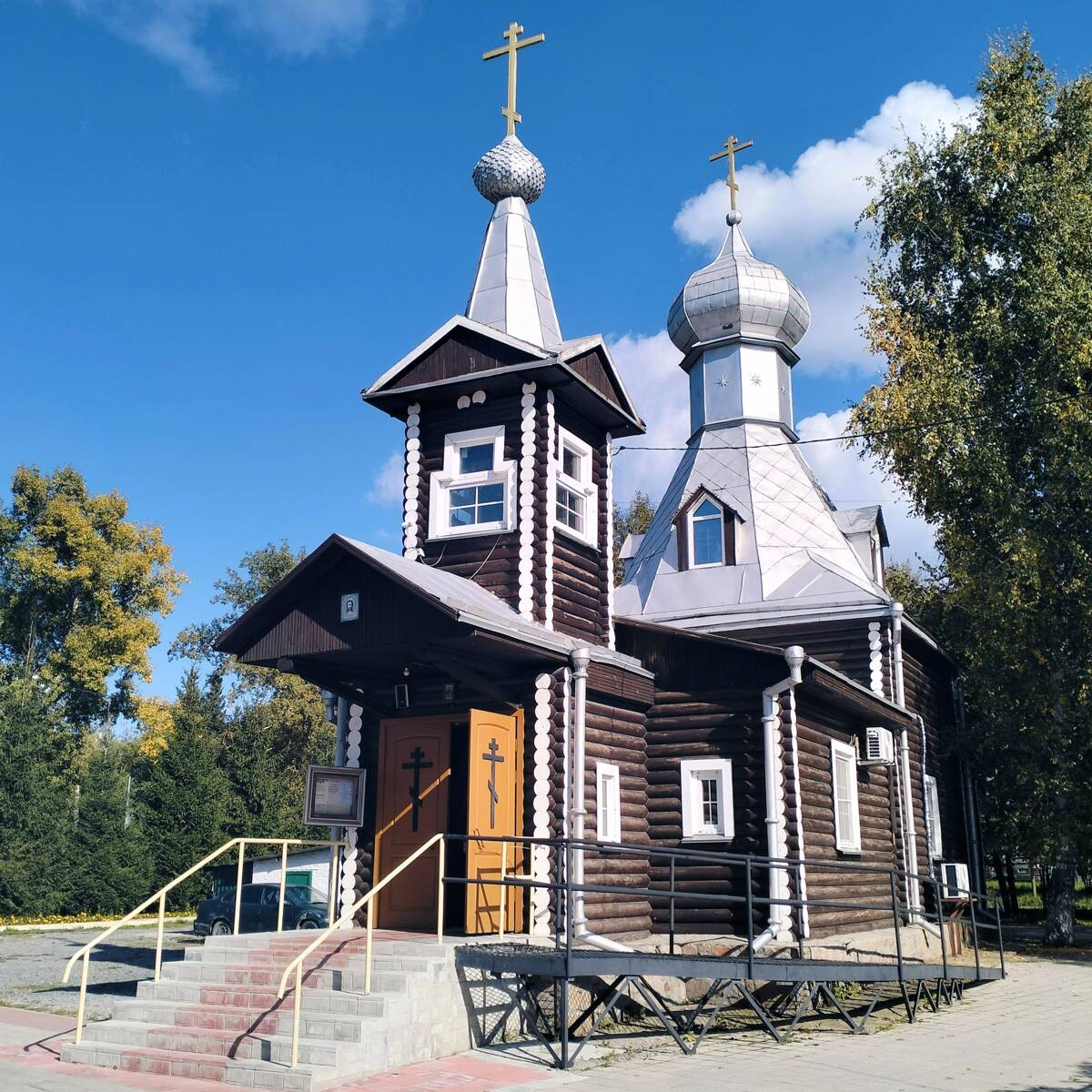 Церковь Иоанна Кронштадтского в Пашине, Пашино (Новосибирск, город, Новосибирская область). фасады