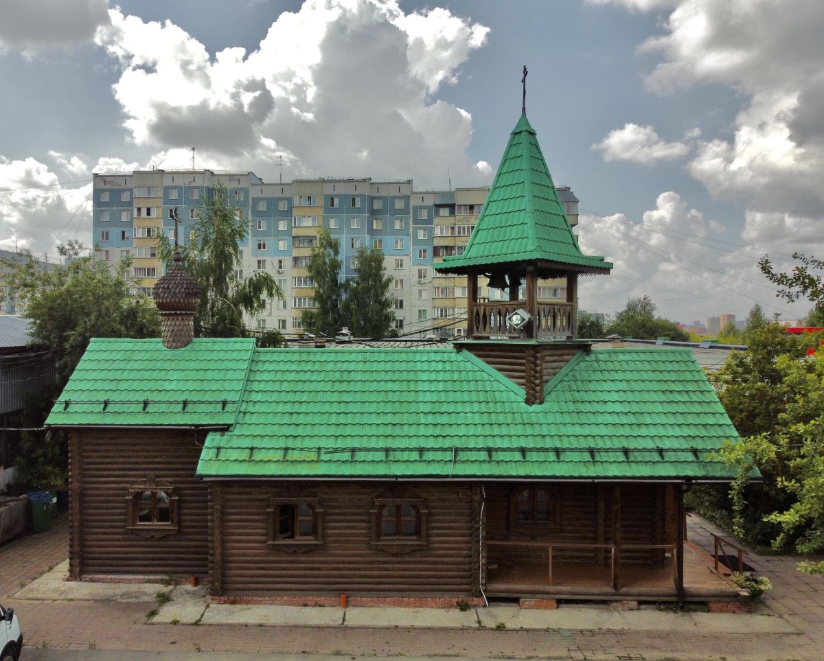 Новосибирск. Церковь Евфросинии Полоцкой. фасады, Вид с востока
