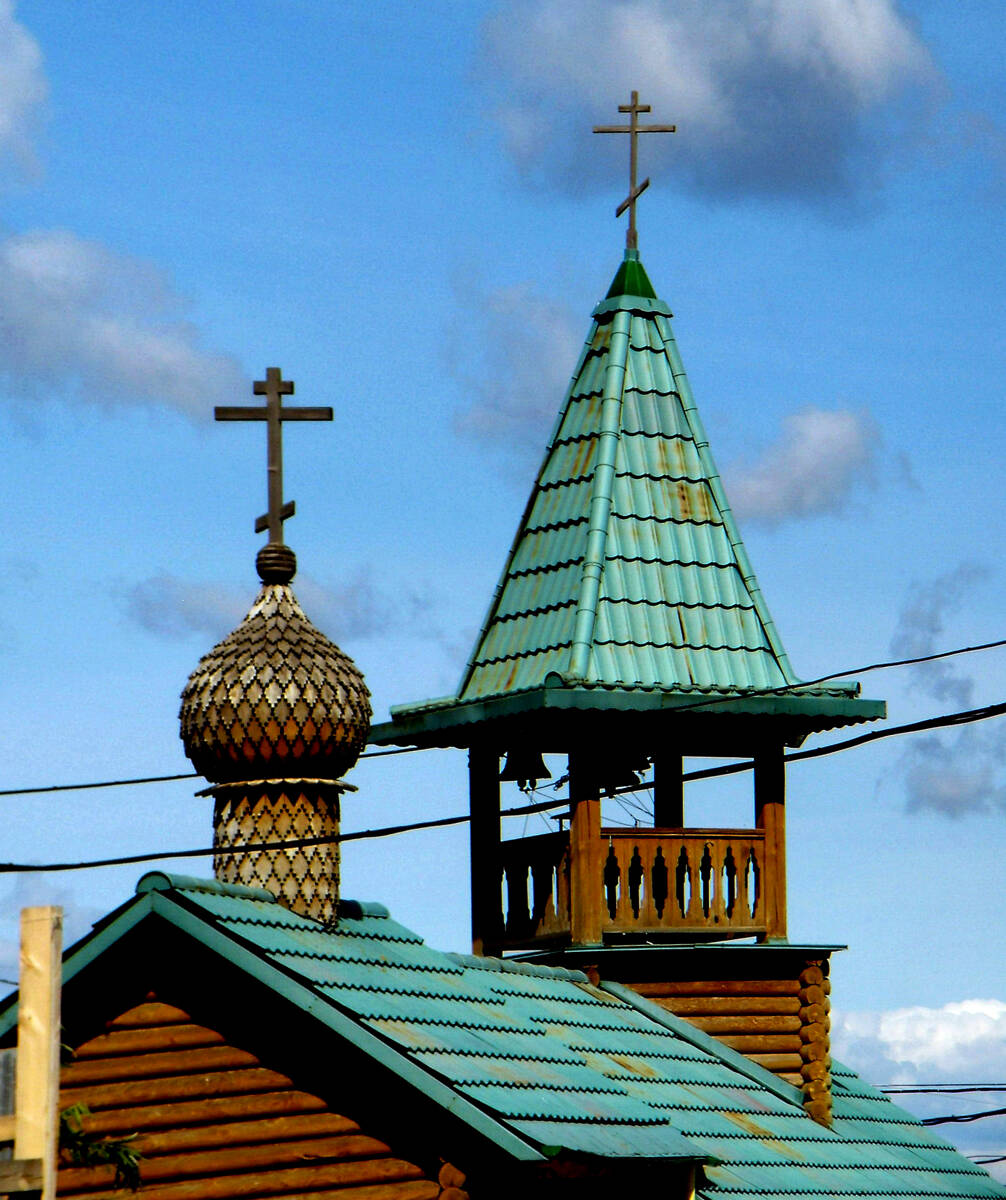 Церковь Евфросинии Полоцкой, Новосибирск (Новосибирск, город, Новосибирская область). архитектурные детали, Завершение.