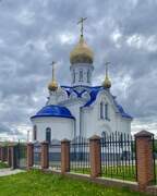 Церковь Рождества Пресвятой Богородицы, Вид от восточных ворот<br>, Чулым, Чулымский район, Новосибирская область