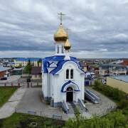 Церковь Рождества Пресвятой Богородицы, Вид с запада<br>, Чулым, Чулымский район, Новосибирская область