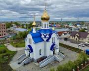 Церковь Рождества Пресвятой Богородицы, Вид с ЮЗ<br>, Чулым, Чулымский район, Новосибирская область