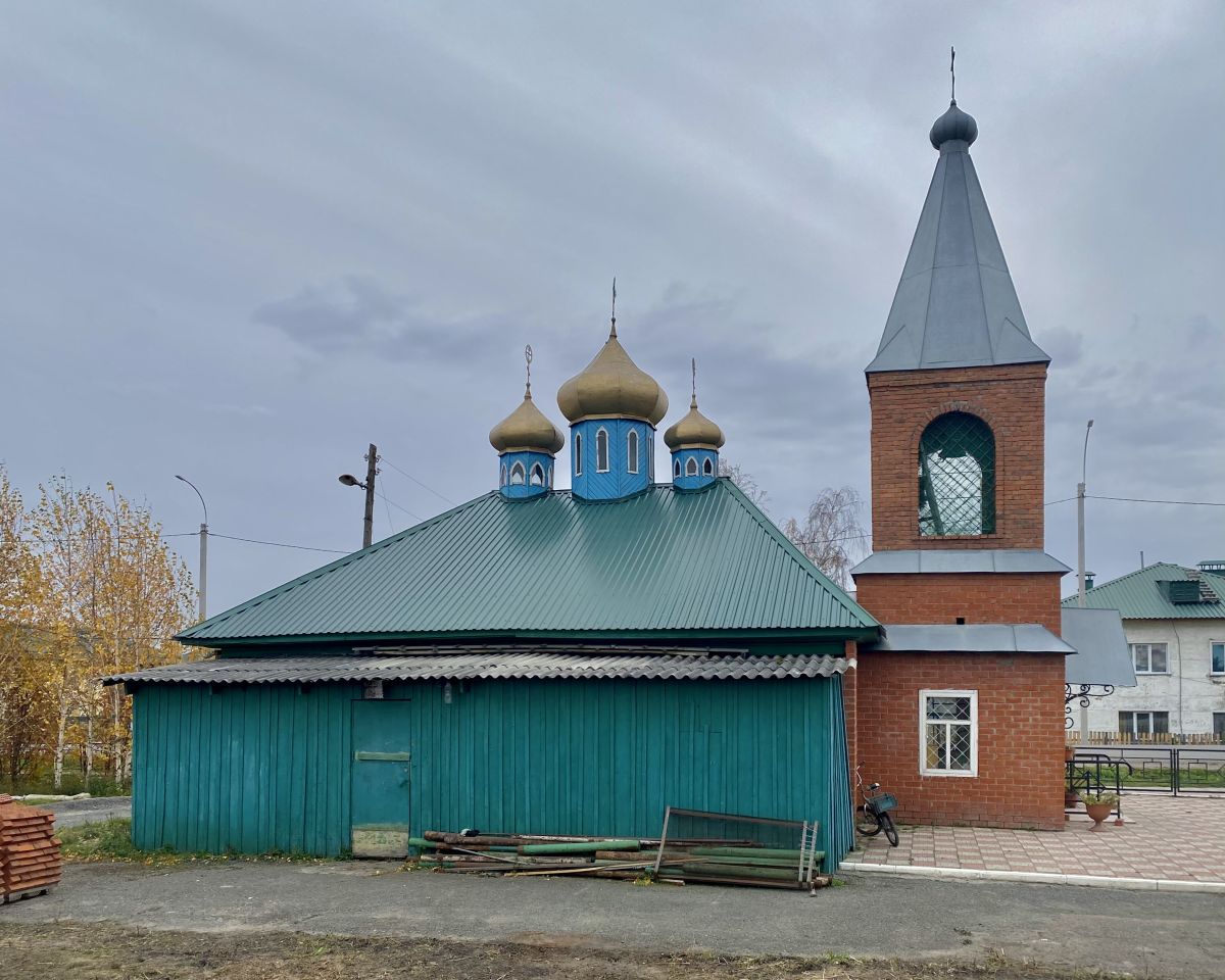 Церковь Сергия Радонежского (временная), Убинское (Убинский район, Новосибирская область). фасады, Северный фасад