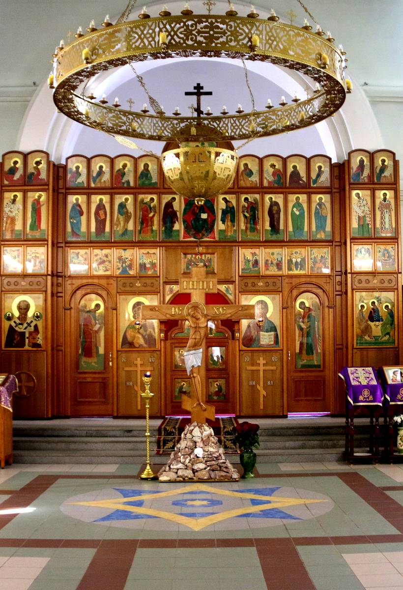 интерьер и убранство. Церковь Троицы Живоначальной в Академгородке, Новосибирск (Новосибирск, город, Новосибирская область)