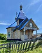 Церковь Троицы Живоначальной, Вид с запада<br>, Средняя Шушь, Шушенский район, Красноярский край
