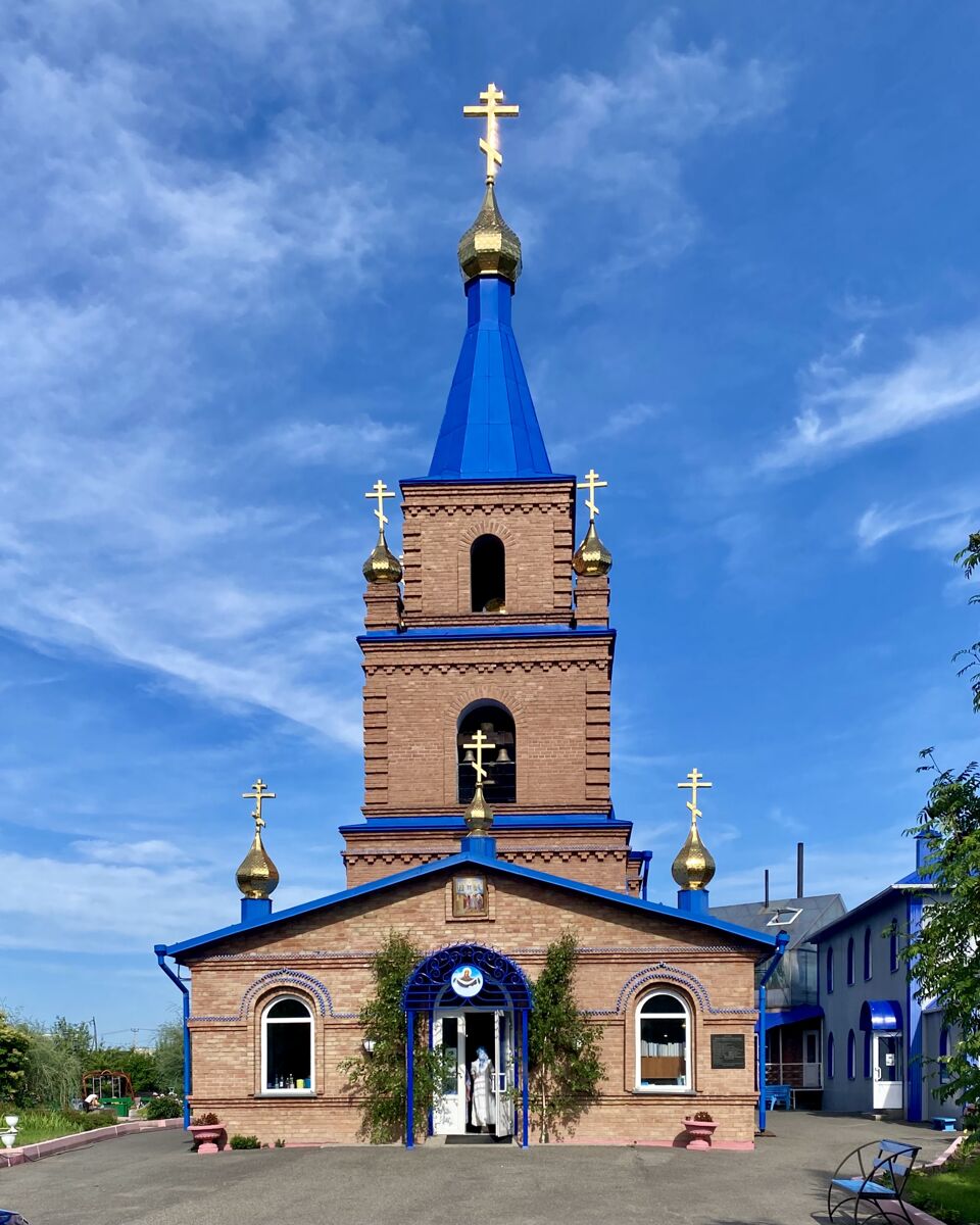 Церковь Покрова Пресвятой Богородицы, Зелёный Бор (Минусинский район, Красноярский край). фасады, Вид с запада
