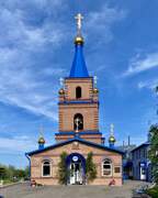 Церковь Покрова Пресвятой Богородицы, Вид с запада<br>, Зелёный Бор, Минусинский район, Красноярский край