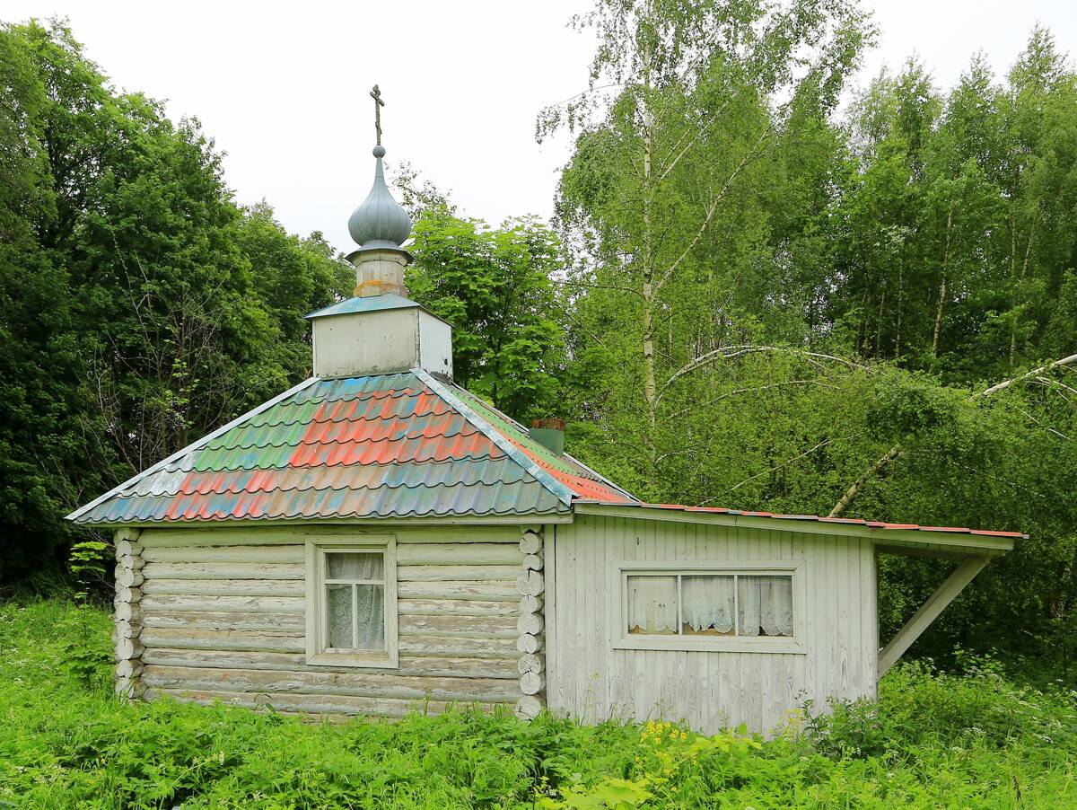 Часовня Богоявления Господня, Опарино (Сергиево-Посадский городской округ, Московская область). фасады
