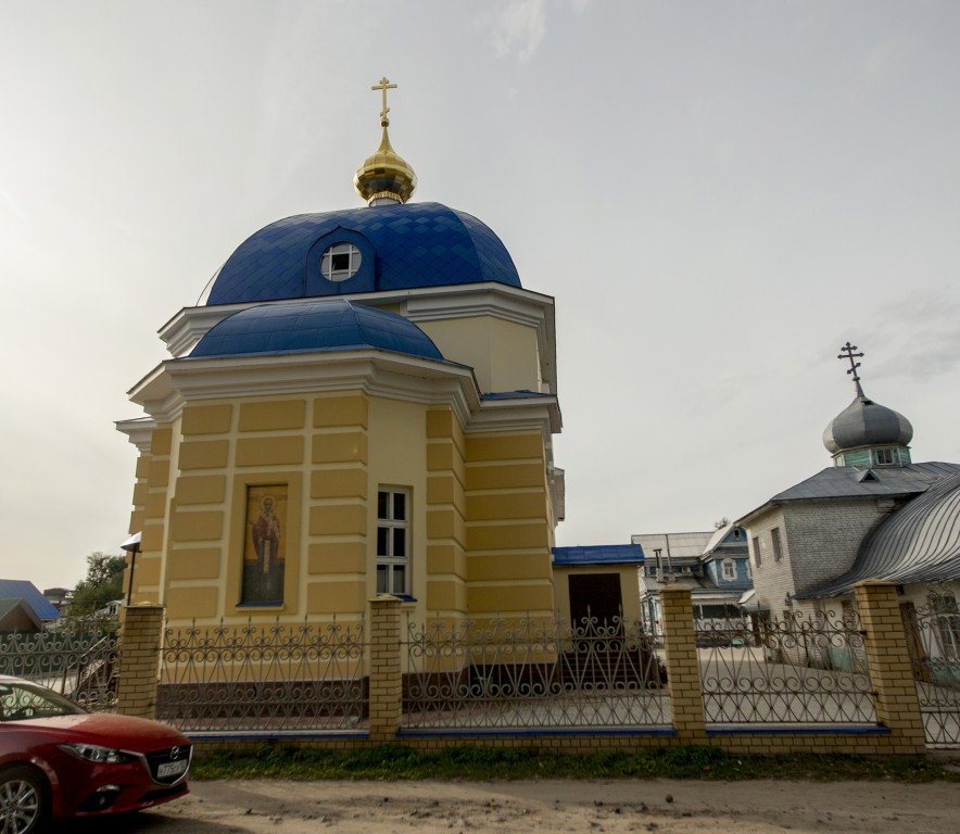 Кулебаки. Церковь Николая Чудотворца (новая). фасады