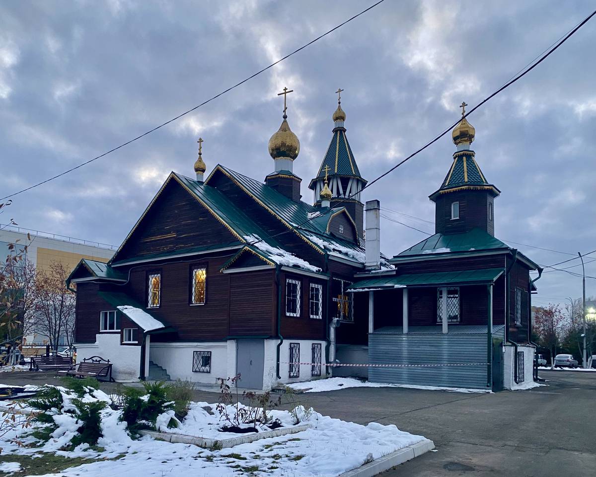 Церковь Филарета, митрополита Московского (крестильная), Кемерово (Кемерово, город, Кемеровская область). фасады, Вид с  севера