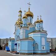Церковь иконы Божией Матери "Утоли моя печали", Вид с ЮВ<br>, Кемерово, Кемерово, город, Кемеровская область