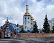 Церковь иконы Божией Матери "Утоли моя печали", Входная группа храмового комплекса<br>, Кемерово, Кемерово, город, Кемеровская область