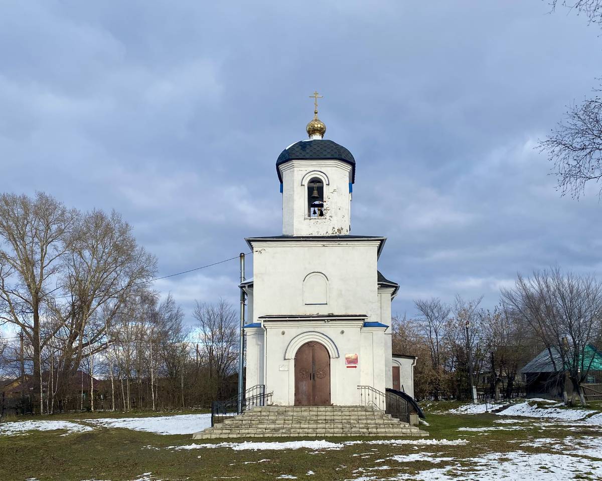 Церковь Димитрия Донского, Барзас (Берёзовский, город, Кемеровская область). фасады, Вид с запада