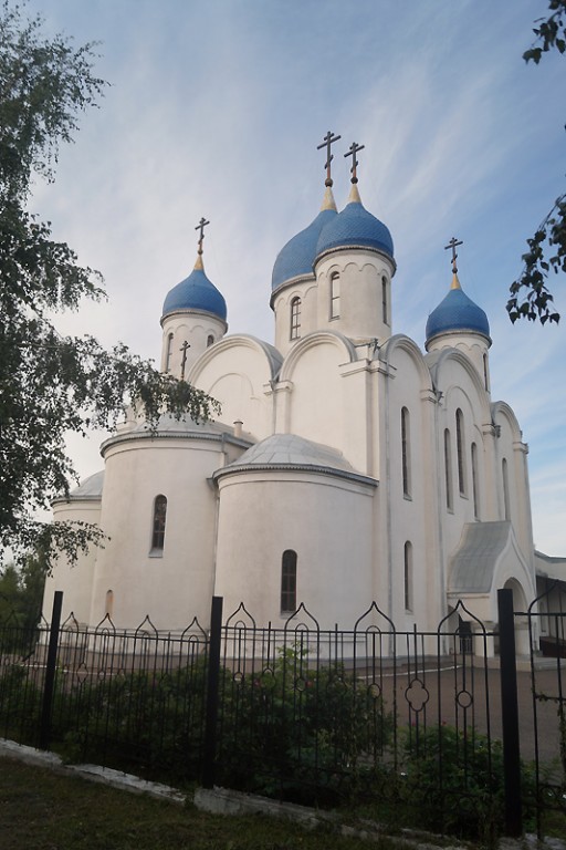 Кемерово. Церковь Иверской иконы Божией Матери. фасады, Общий вид