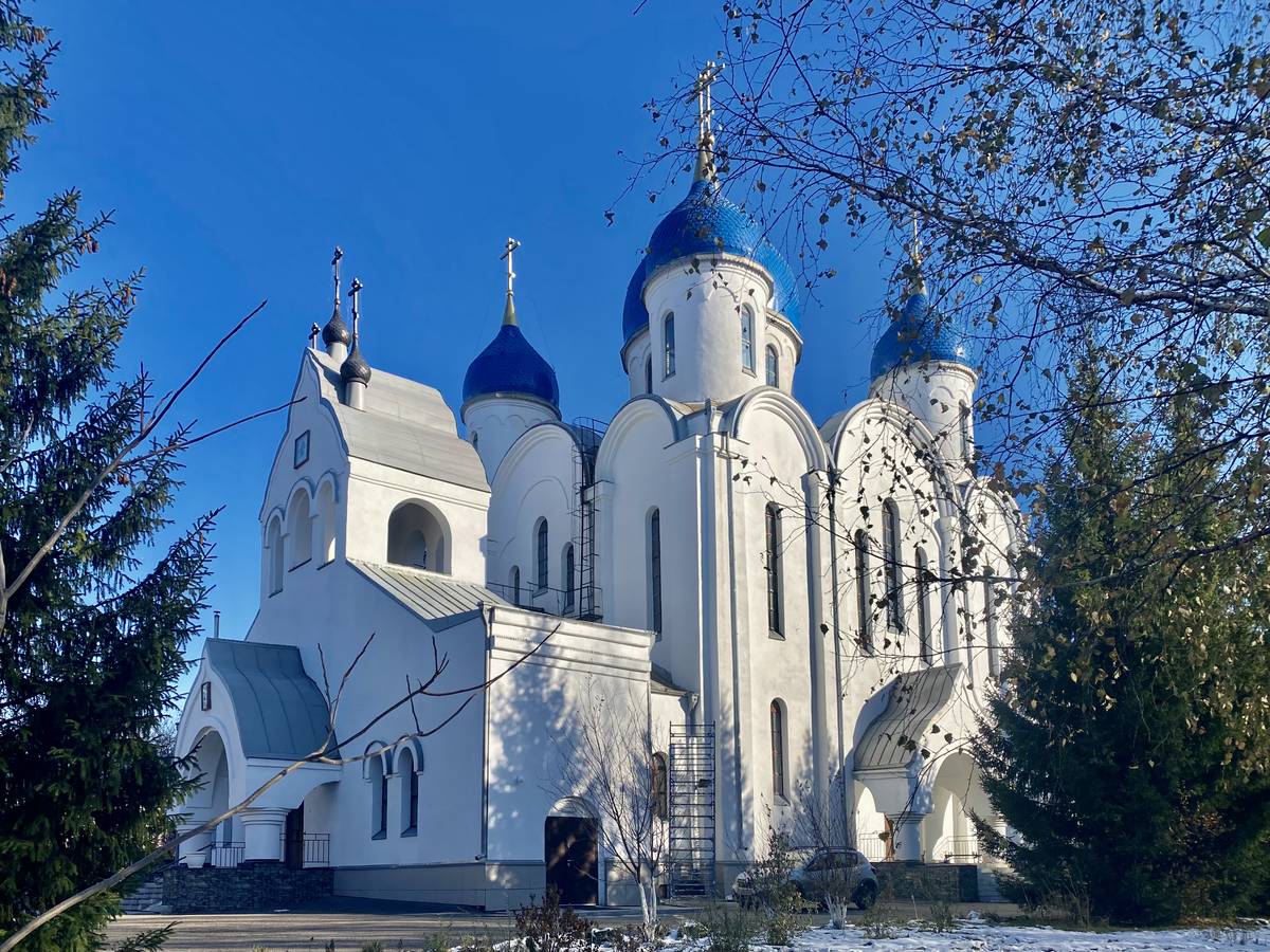 Церковь Иверской иконы Божией Матери, Кемерово (Кемерово, город, Кемеровская область). фасады, Вид с ЮЗ