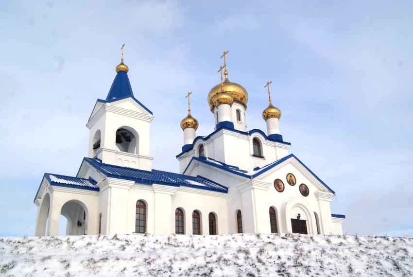 Линево. Церковь Покрова Пресвятой Богородицы. фасады