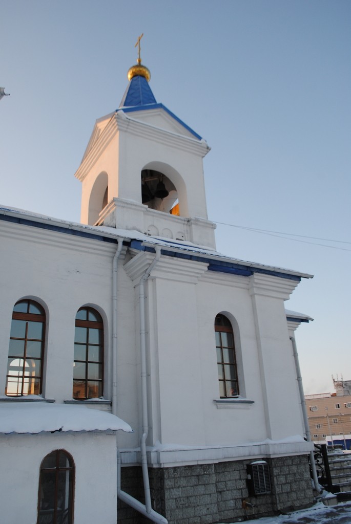 Церковь Покрова Пресвятой Богородицы, Линёво (Искитимский район, Новосибирская область). архитектурные детали, Звонница