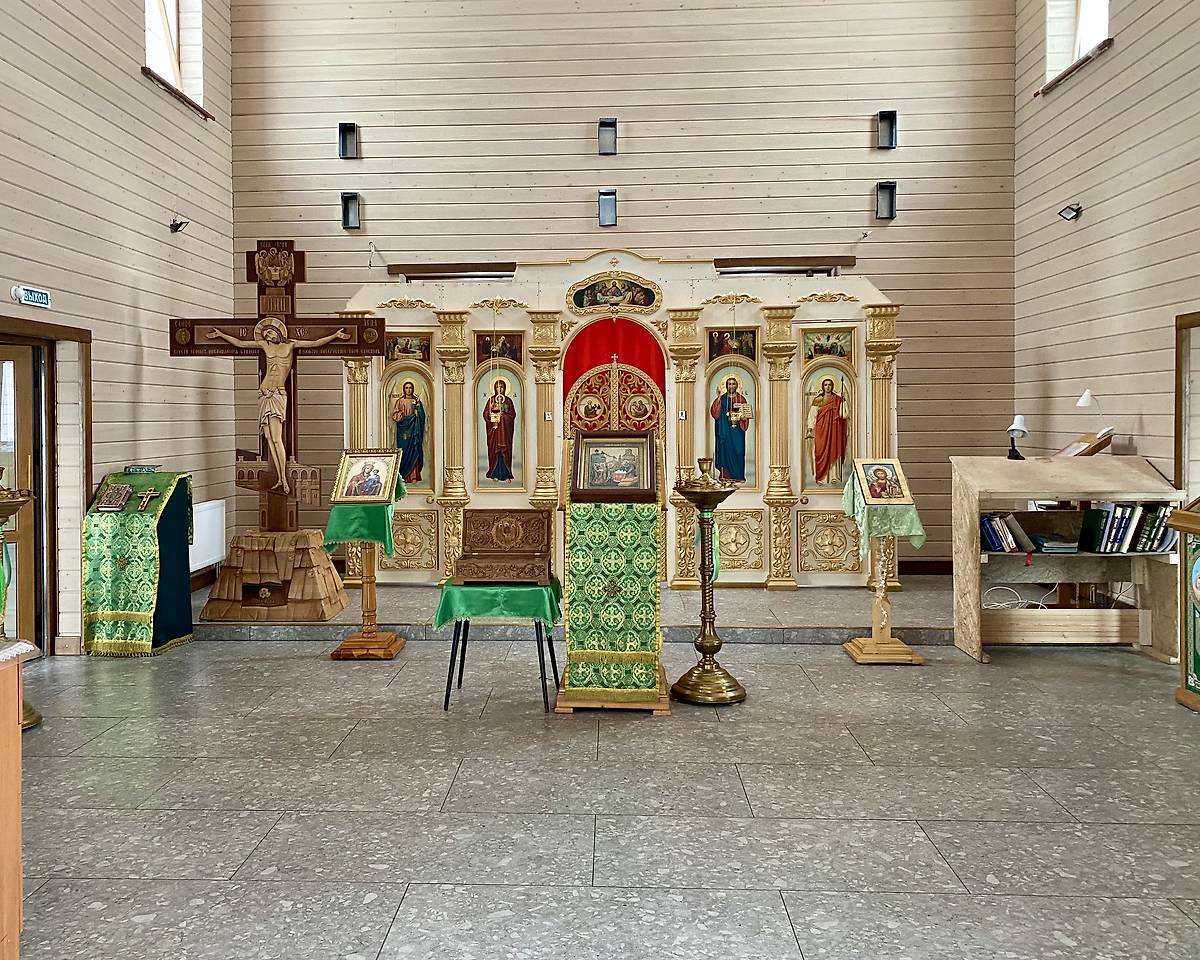 интерьер и убранство. Церковь Троицы Живоначальной, Старочервово (Кемеровский район, Кемеровская область)