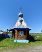 Церковь Покрова Пресвятой Богородицы, Вид с ул Центральная <br>, Брагино, Курагинский район, Красноярский край