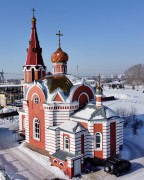 Церковь Трифона мученика, С дрона<br>, Металлплощадка, Кемеровский район, Кемеровская область