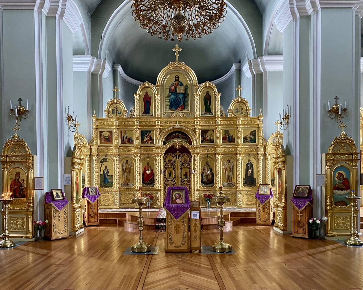 Церковь Сергия Радонежского, Топки (Топкинский район, Кемеровская область). интерьер и убранство, Иконостас