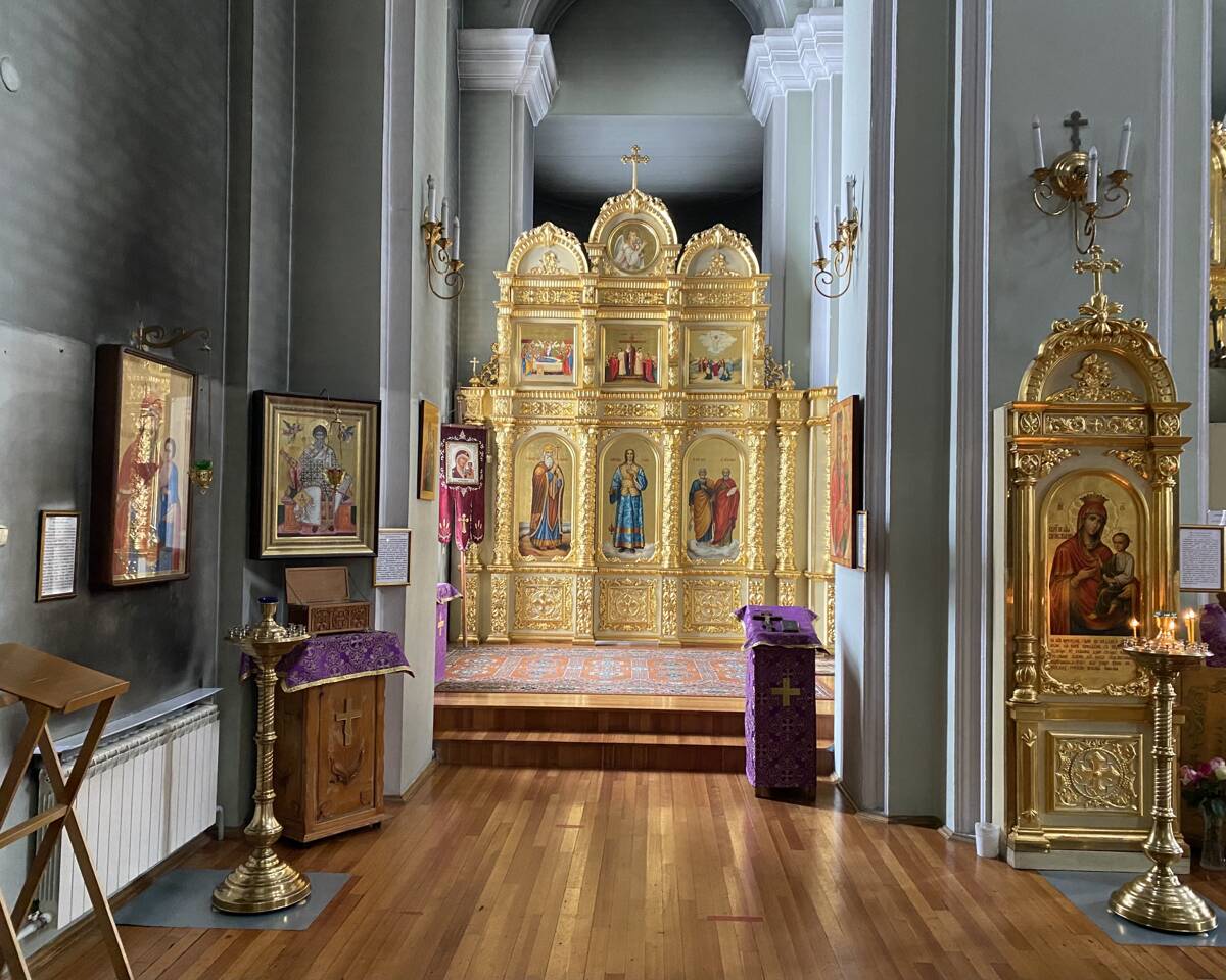 Церковь Сергия Радонежского, Топки (Топкинский район, Кемеровская область). интерьер и убранство, Северная часть